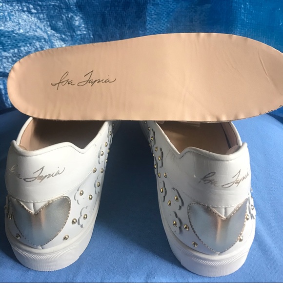 Isa Tapia Taylor white slip on Sneakers - Picture 5 of 8